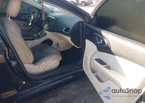 2016 Chrysler 200 Limited z USA, uszkodzony, nr VIN 1C3CCCAB5GN168823